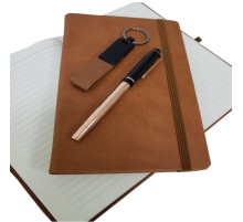 Özel Taba Vip Kalem Defter Anahtarlık Set