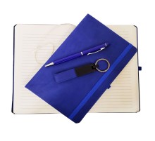 Deri Defter Anahtarlık ve Tükenmez Kalem