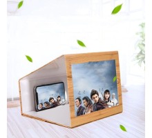 3D Cep Telefonu Ekran Büyüteci Ahşap