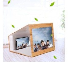 3D Cep Telefonu Ekran Büyüteci Ahşap