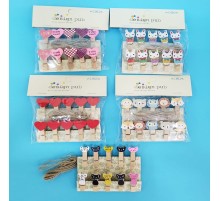 Figürlü İpli Notluk Mandal