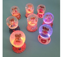 Işıklı Mini Kar Küreleri