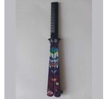 Metal 21 Cm Kelebek Tarak Joker Tasarımlı