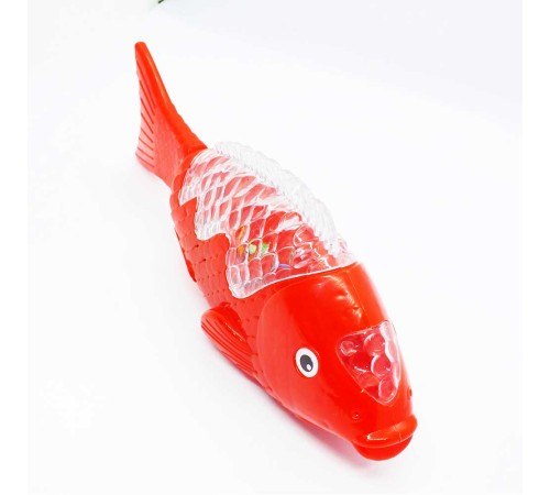toptan-xml-dropshipping-Sesli Işıklı Yürüyen Hareketli Oyuncak Balık Kırmızı