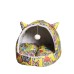 toptan-xml-dropshipping-Kedi Desen Kedi Köpek Yatağı Yuvası