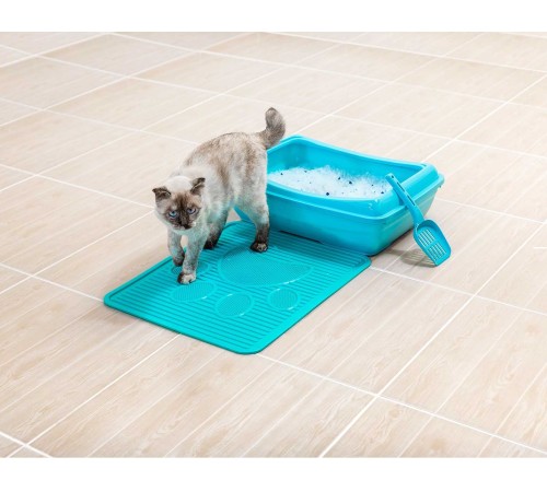 toptan-xml-dropshipping-Kedi Tuvalet Paspası Mavi