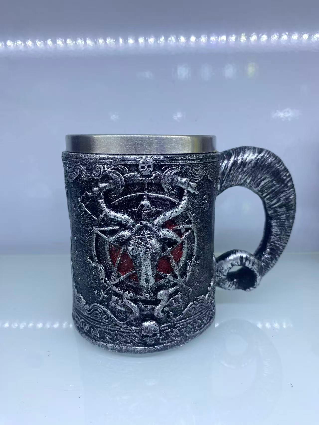 Şeytan Çelik Kupa Bardak Kod 1116