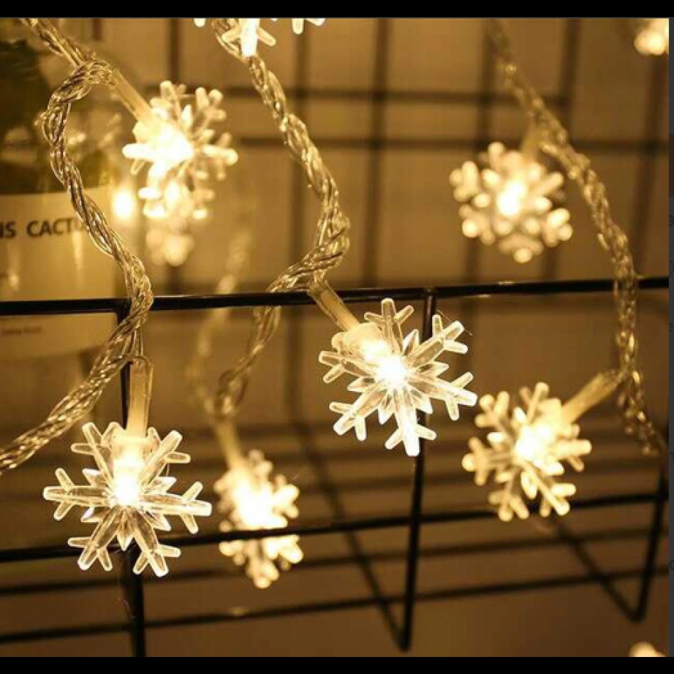 Kar Tanesi 5 M 28 Led Gün Işığı Kar Tanesi 4 Cm MZ-16-18