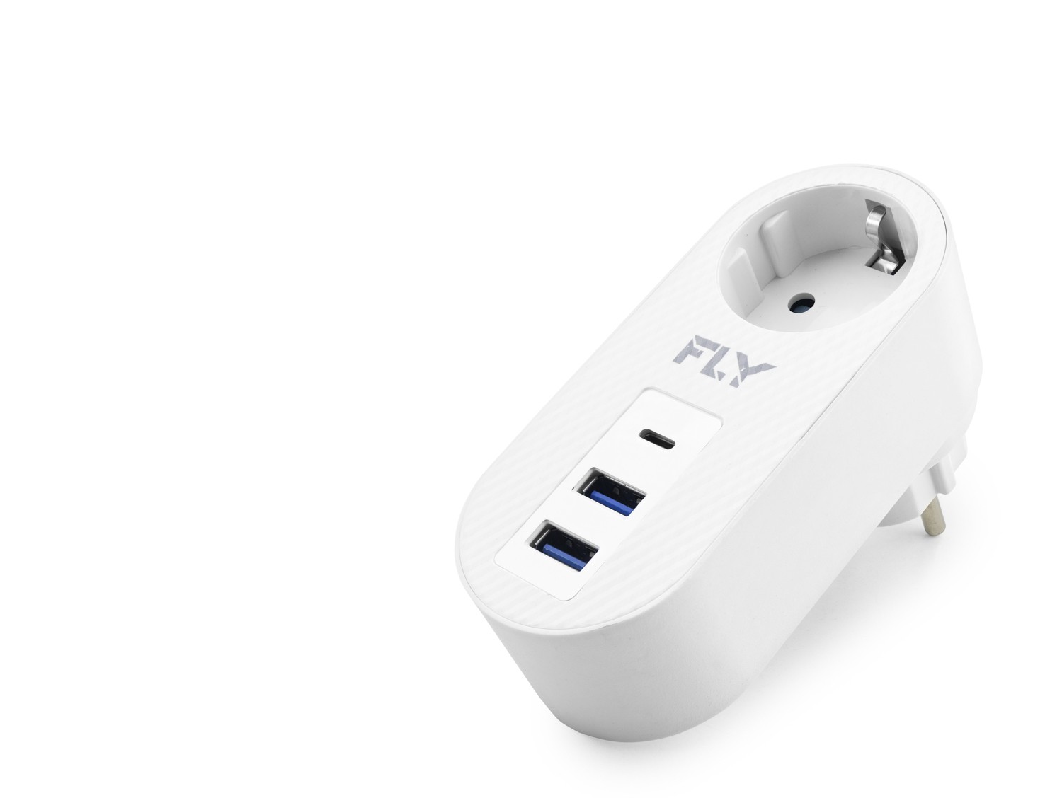 Evi̇mdeyokyok Topraklı Termal Akım Korumalı Pri̇z Adaptörü 2 Usb 1 Type-C 3400-01