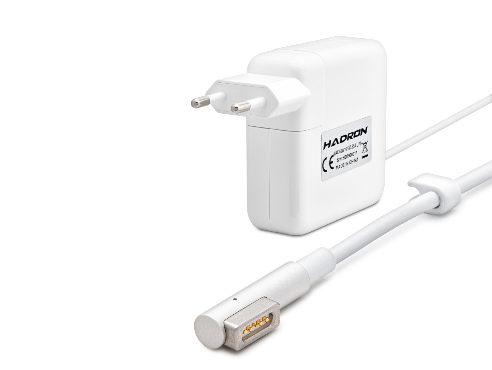 Evi̇mdeyokyok Laptop Adaptörü 60W 16.5V 3.65A L Ti̇p Beyaz Hd796