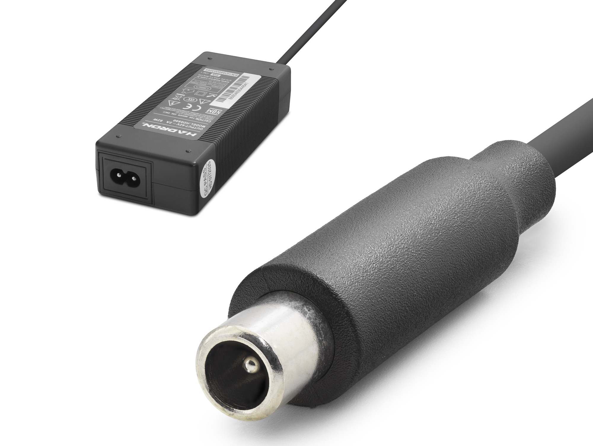 Evi̇mdeyokyok Scooter Adaptörü 42V 2A 84W 8.0X5.5 Mm Si̇yah Hd8890