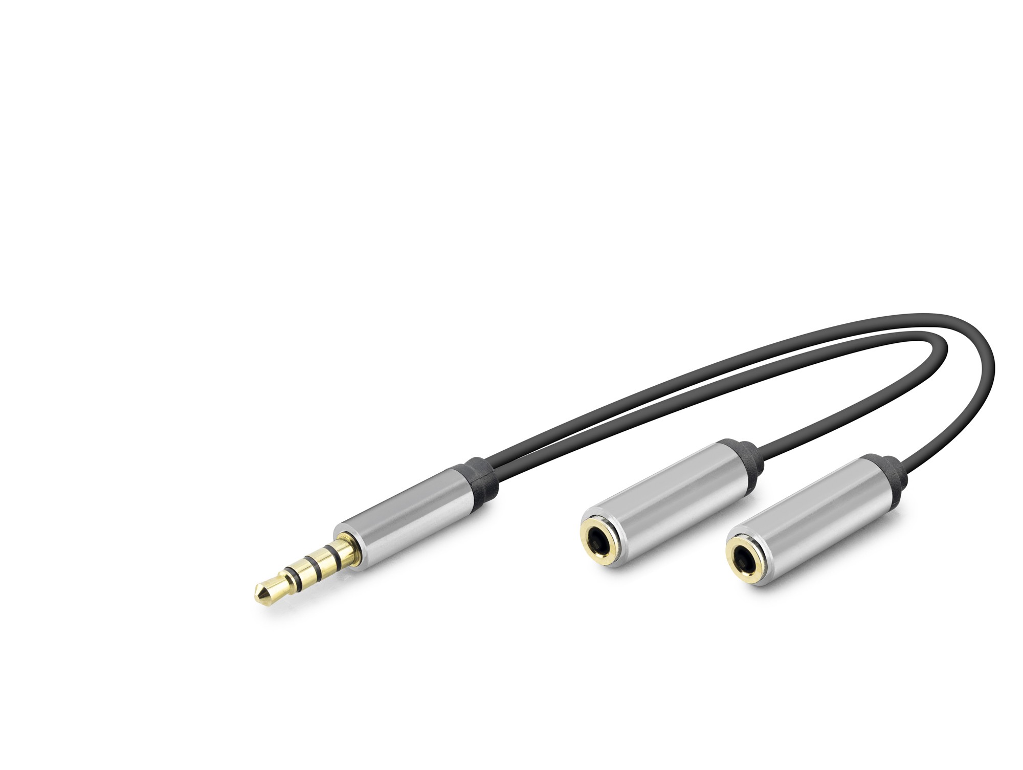 Evimdeyokyok 3.5 Mm Kulaklık Mikrofon Ayırıcı Kablo 23 Cm Hdx1087