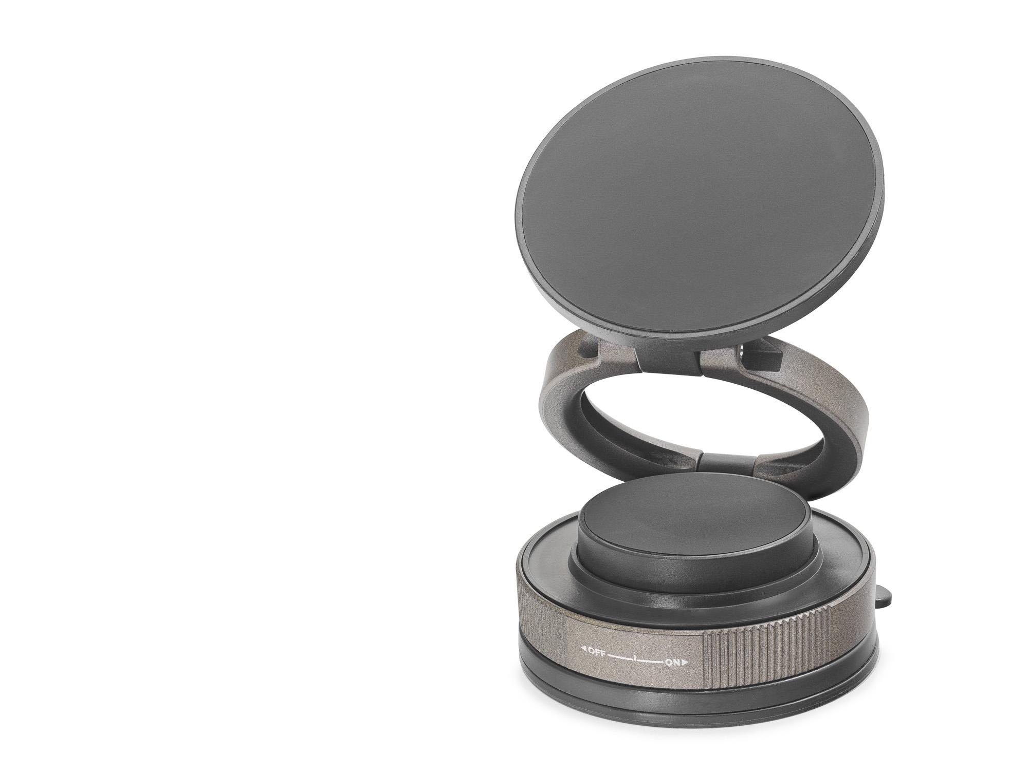 Evimdeyokyok Magsafe Uyumlu Manyetik Vantuzlu 360° Döner Araç Içi Telefon Tutucu Abs - Siyah Hdx8026