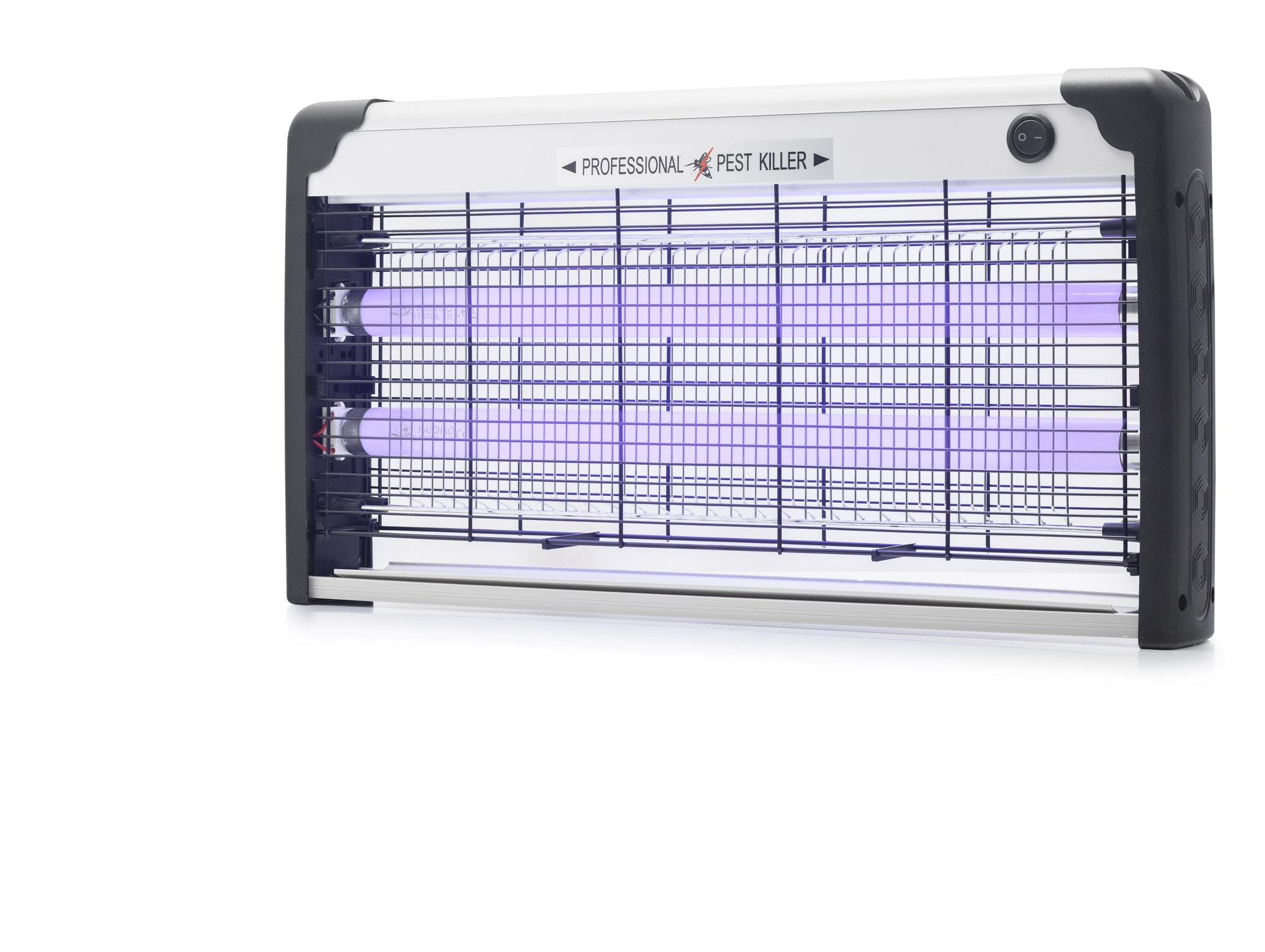 Evi̇mdeyokyok Elektri̇kli̇ Si̇nek Öldürücü Ci̇haz 30W 49 Cm Floresan Alümi̇nyum Si̇yah Beyaz Hdx9304