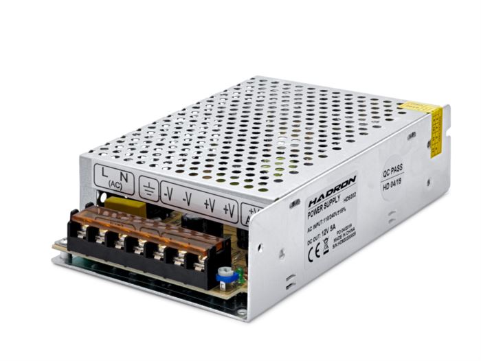 24V 5A 120W Led Ve Kamera Adaptörü - Gümüş B2884