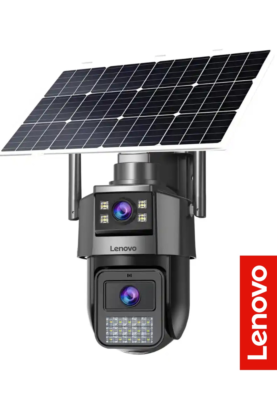 Smart Solar 4G Sim Kartlı Ip Güvenlik Kamerası 2 Lens 2X3Mp Aov Ptz G4S4