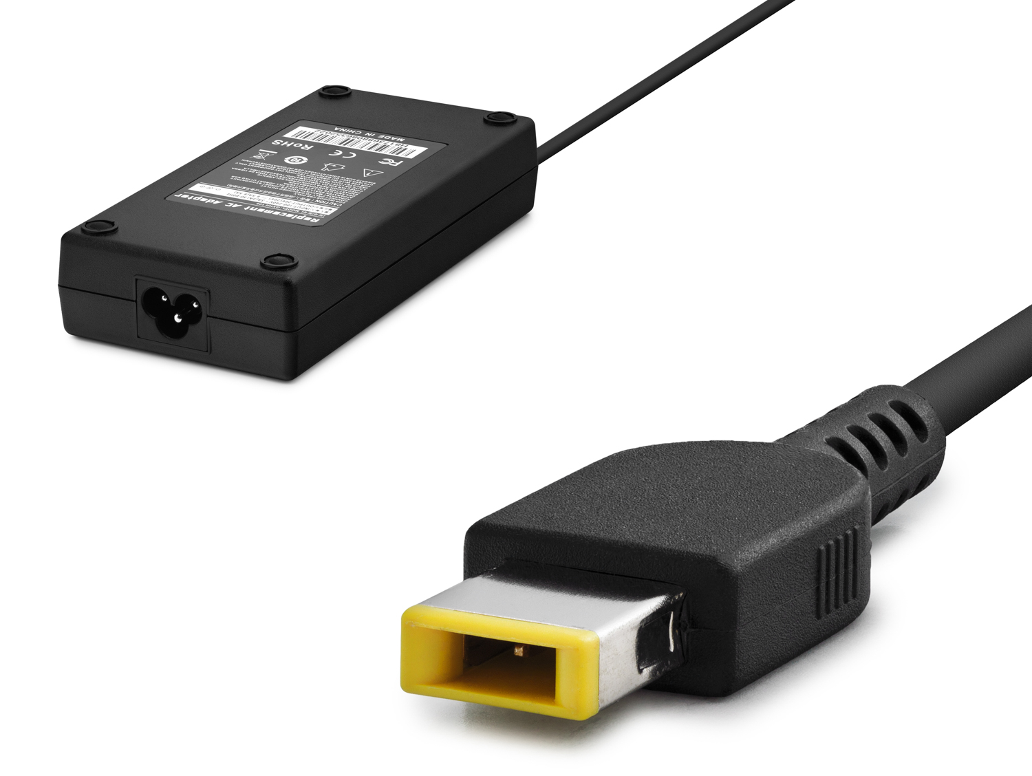 20V 8.5A 170W Laptop Adaptörü - Usb Tip Sarı Kare Uç - Ibm Uyumlu - Siyah GXHH2