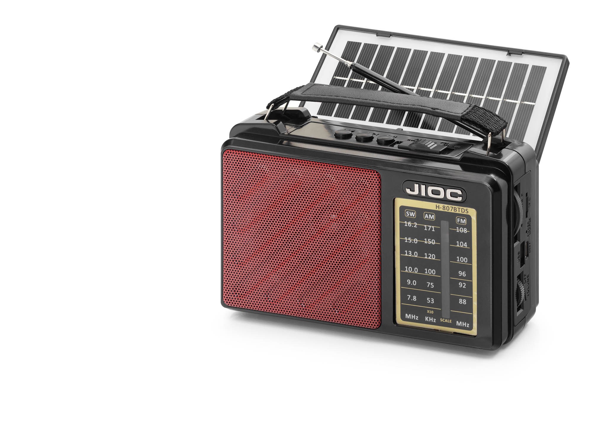 Çok Renkli̇ Nostalji̇k Kamp Ve Outdoor Solar Şarjli Tws Hoparlör H807BTDS