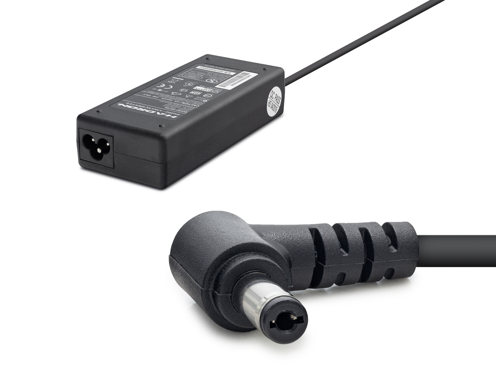 20V 4.5A 90W Laptop Adaptörü - 5.5X2.5Mm - Asus Toshiba Fujitsu Msi Uyumlu - Siyah HD754