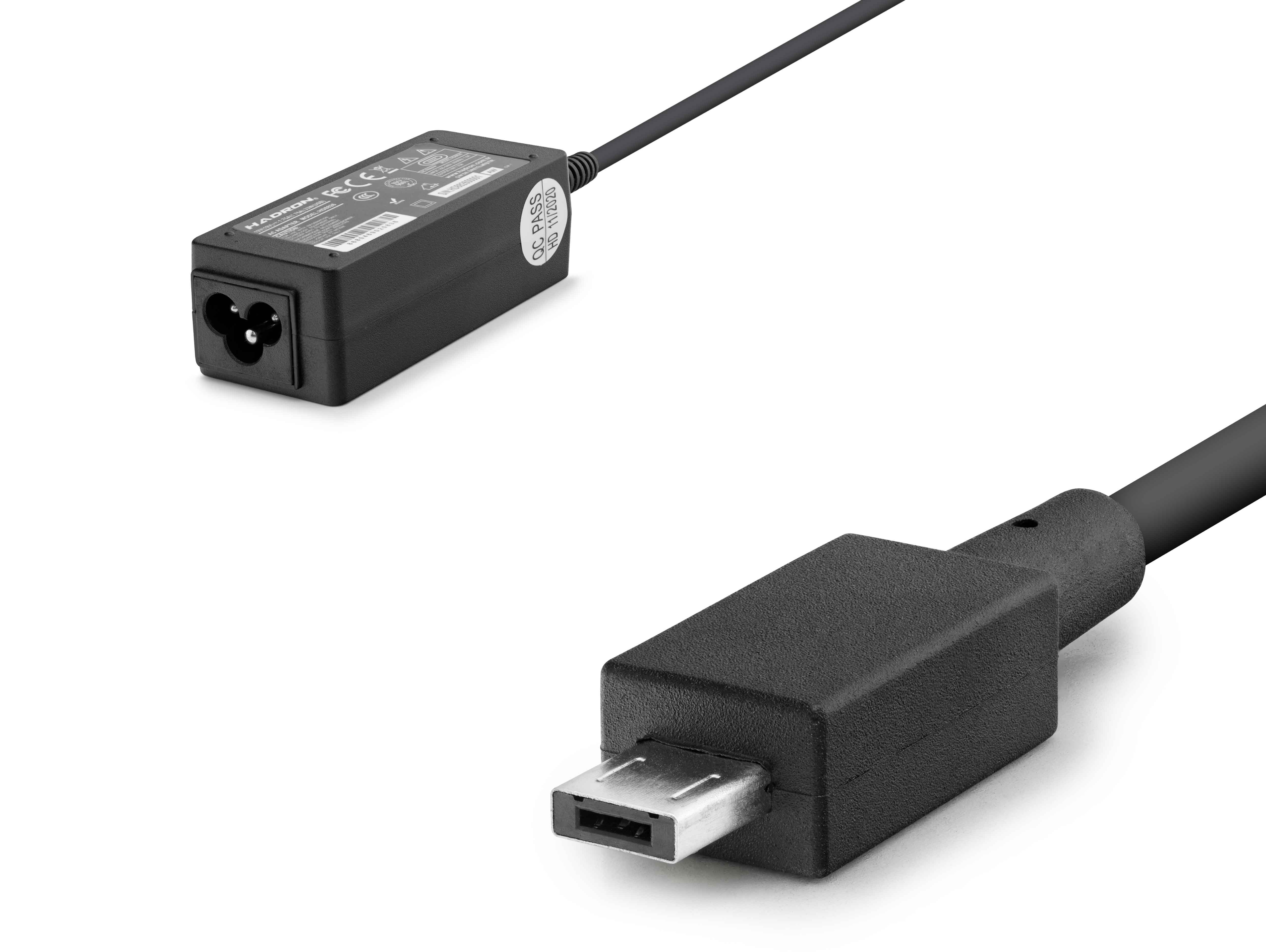 19V 1.75A 33W Laptop Adaptörü - Usb 6-Pin Kare Uç - Asus Mini Uyumlu - Siyah HD8826