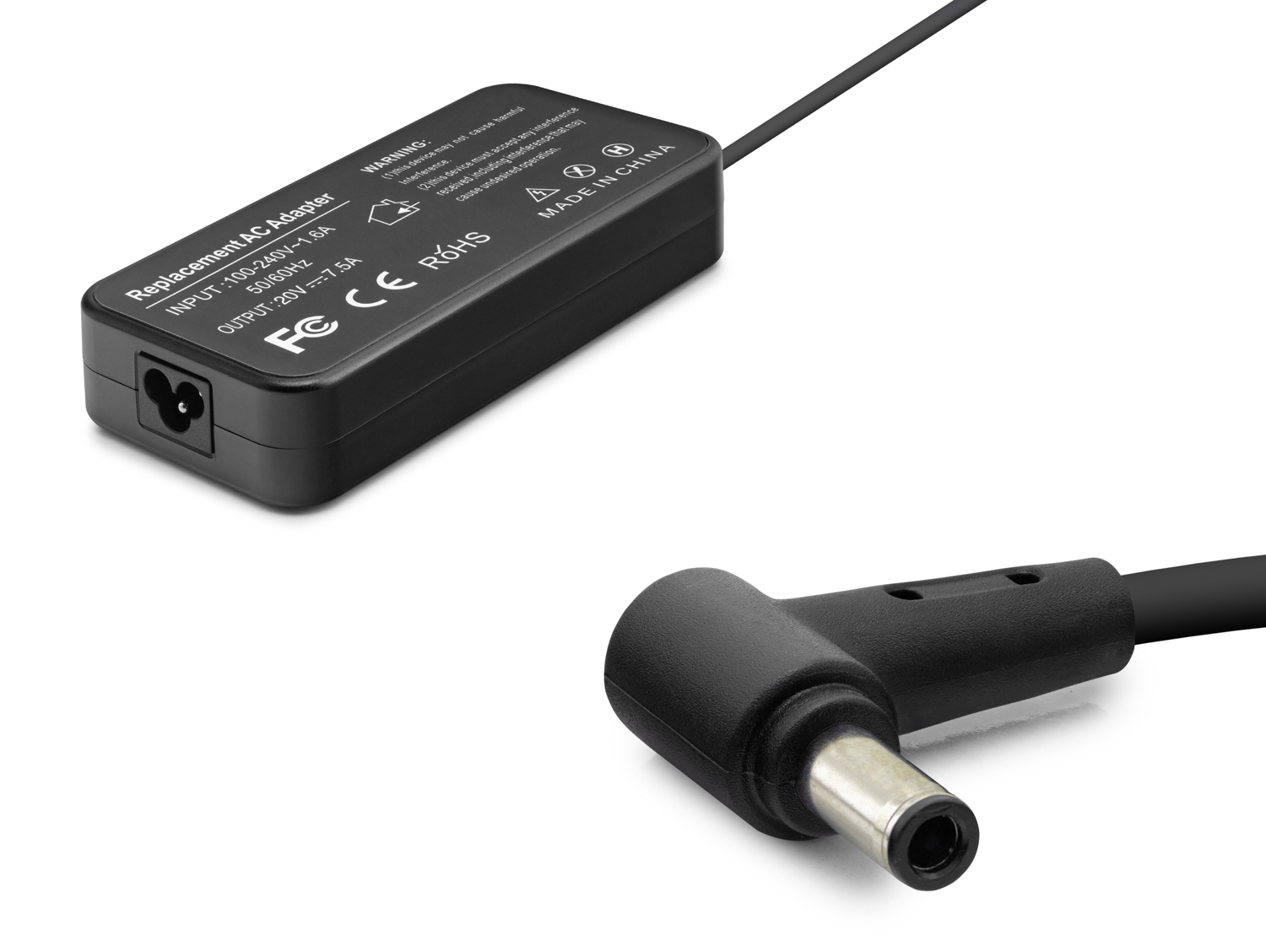 20V 7.5A 150W Laptop Adaptörü - 6.0X3.7Mm - Asus Rog Tuf Uyumlu - Siyah HD8867