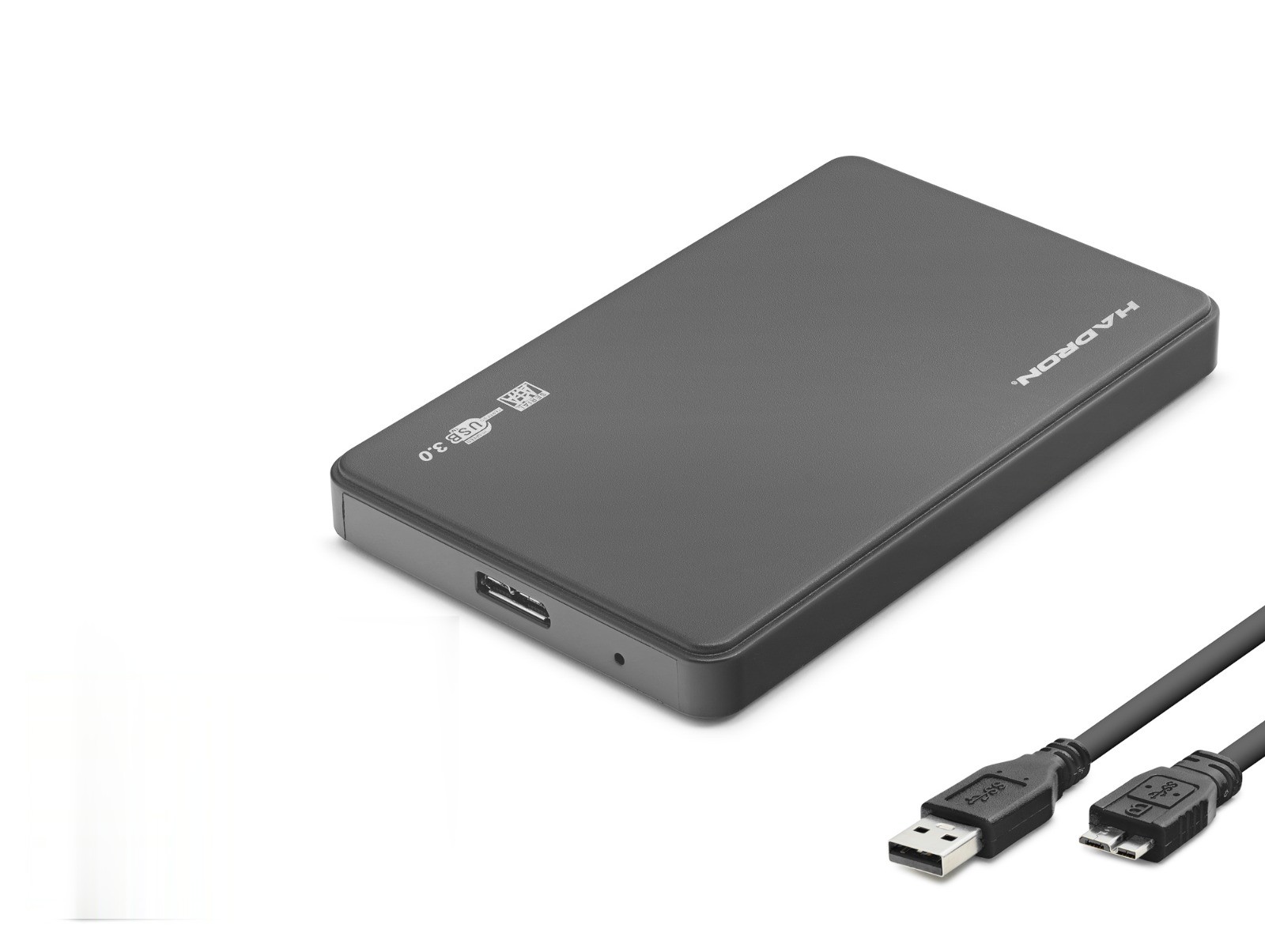 Evi̇mdeyokyok 2.5 Sata Hdd/Ssd Hari̇ci̇ Di̇sk Kutusu Usb 3.0 Mi̇cro-B - Si̇yah Hdx1752S