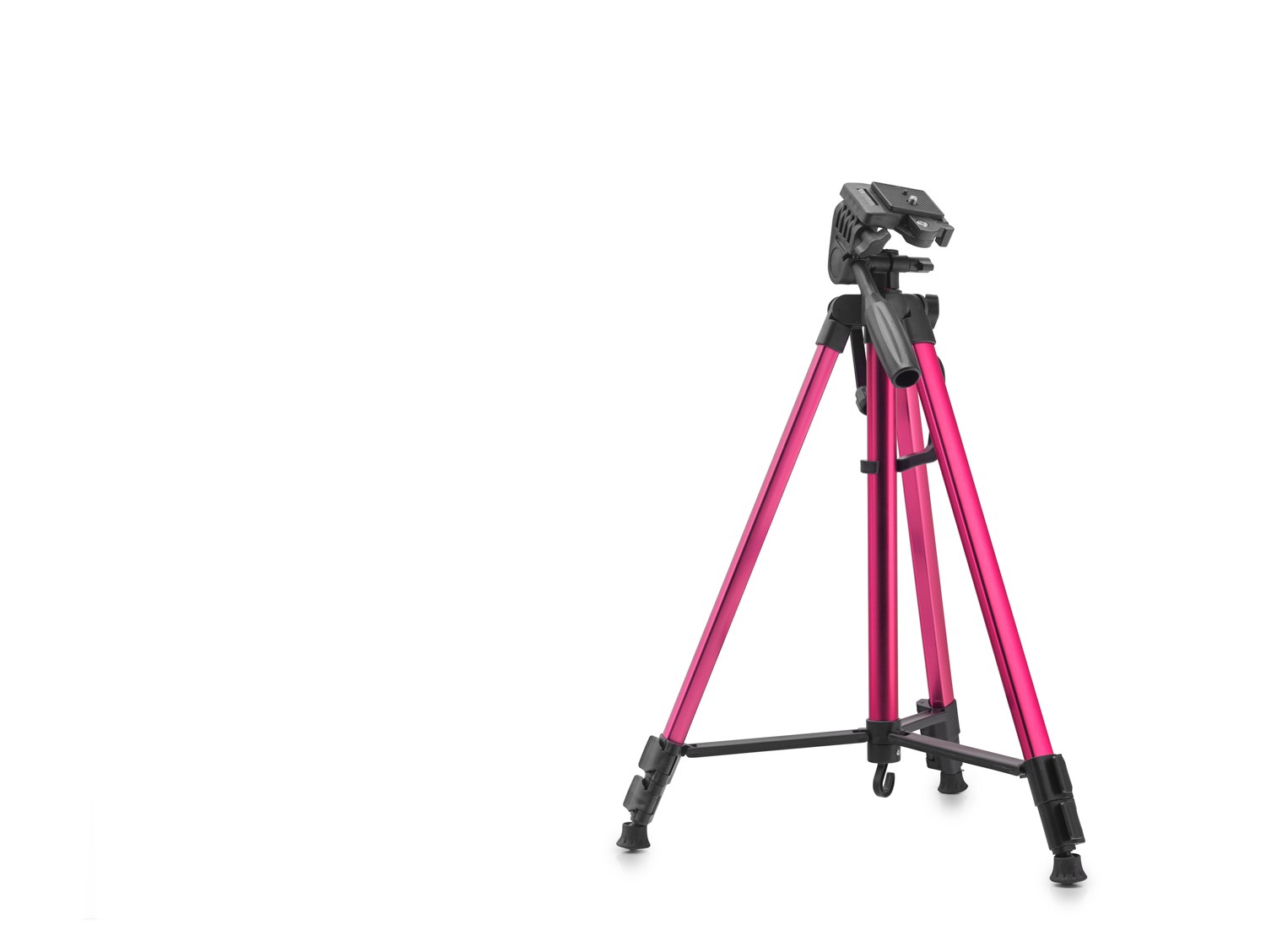 Evi̇mdeyokyok Telefon Tri̇podu Ayarlanabi̇li̇r Kollu 140 Cm -Kırmızı Hdx3366