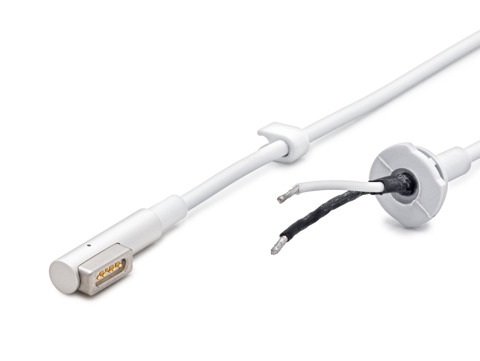 Laptop Adaptör Dc Jack Kablosu 60W L Tip Macbook Uyumlu 1.2 M - Beyaz HDX5543