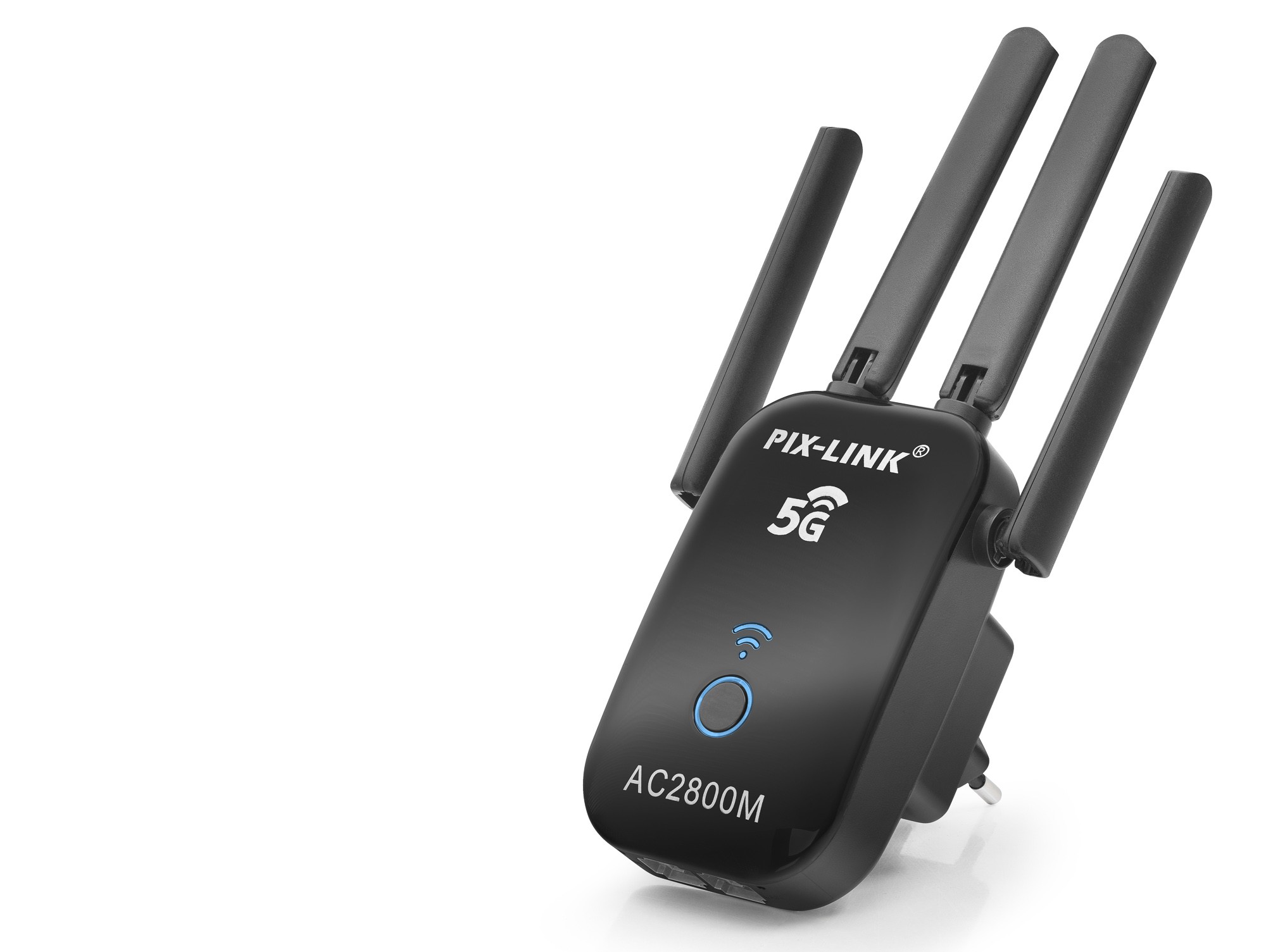 Evi̇mdeyokyok Wi̇fi̇ Repeater / Router / Ap Ac2800 Dual Band 5 Ghz - Si̇yah Lv-Ac27Q