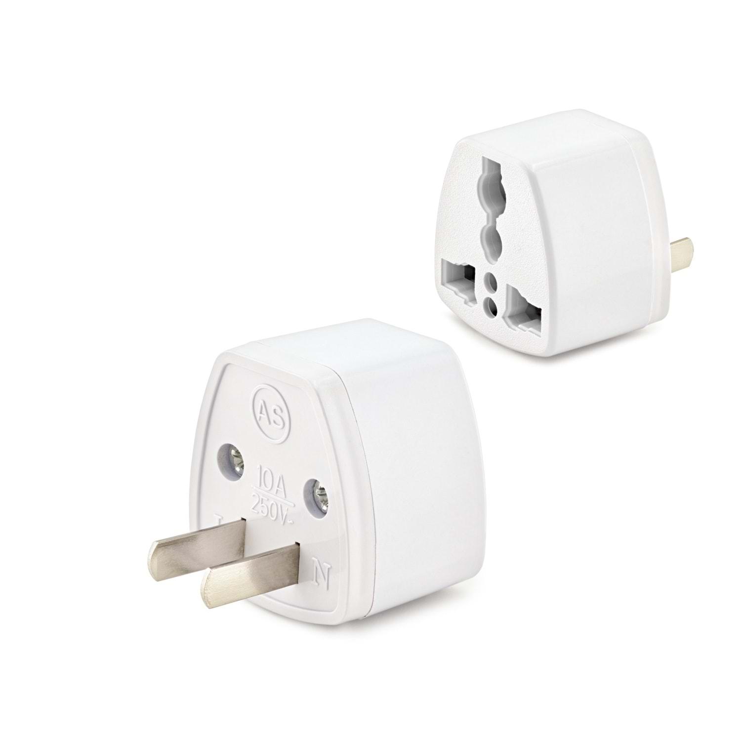 Amerikan-İngiliz Fiş Adaptörü Beyaz HDX1252