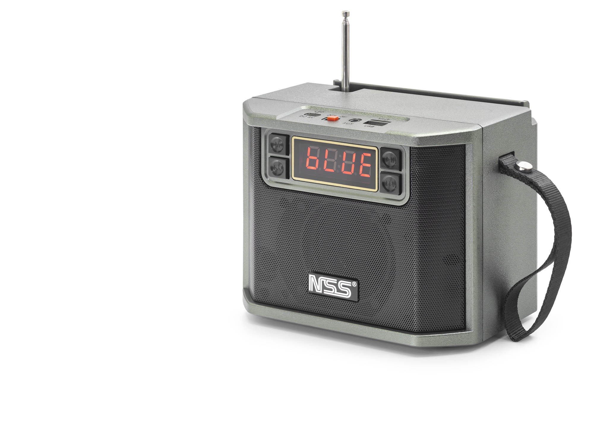 Bluetooth Fm Radyo Tws Usb Tf Aux Solar Şarjli Taşinabilir Kamp Hoparlör NS533S