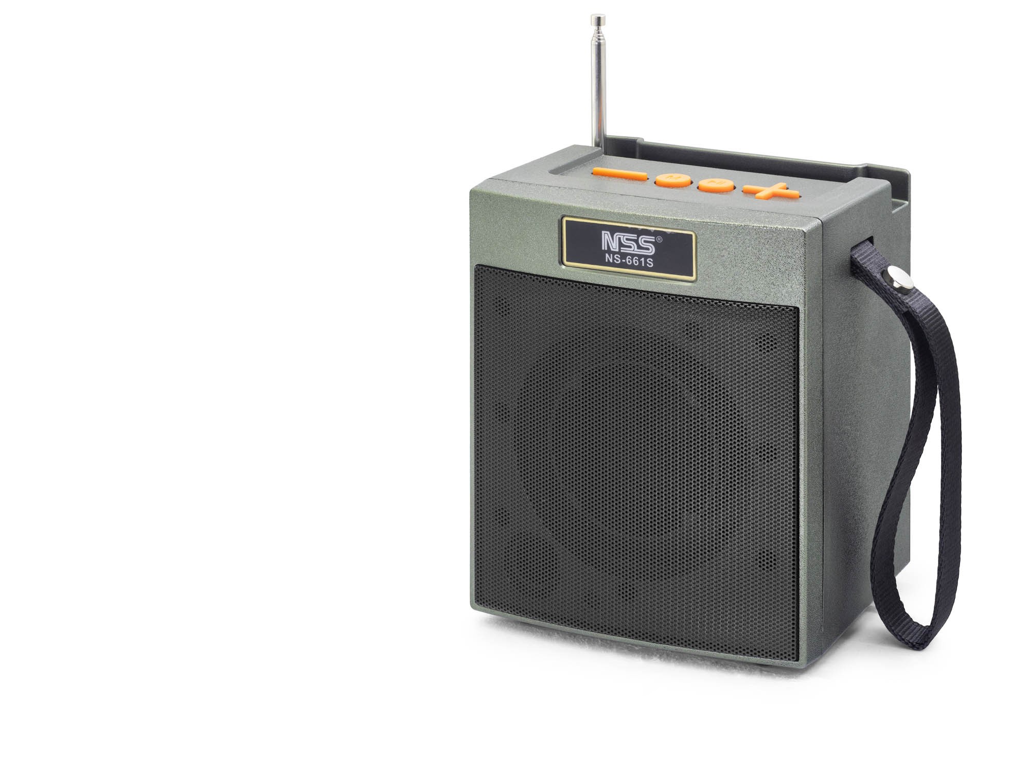 Bluetooth Fm Radyo Tws Usb Tf Aux Solar Şarjli Taşinabilir Kamp Hoparlör NS661S