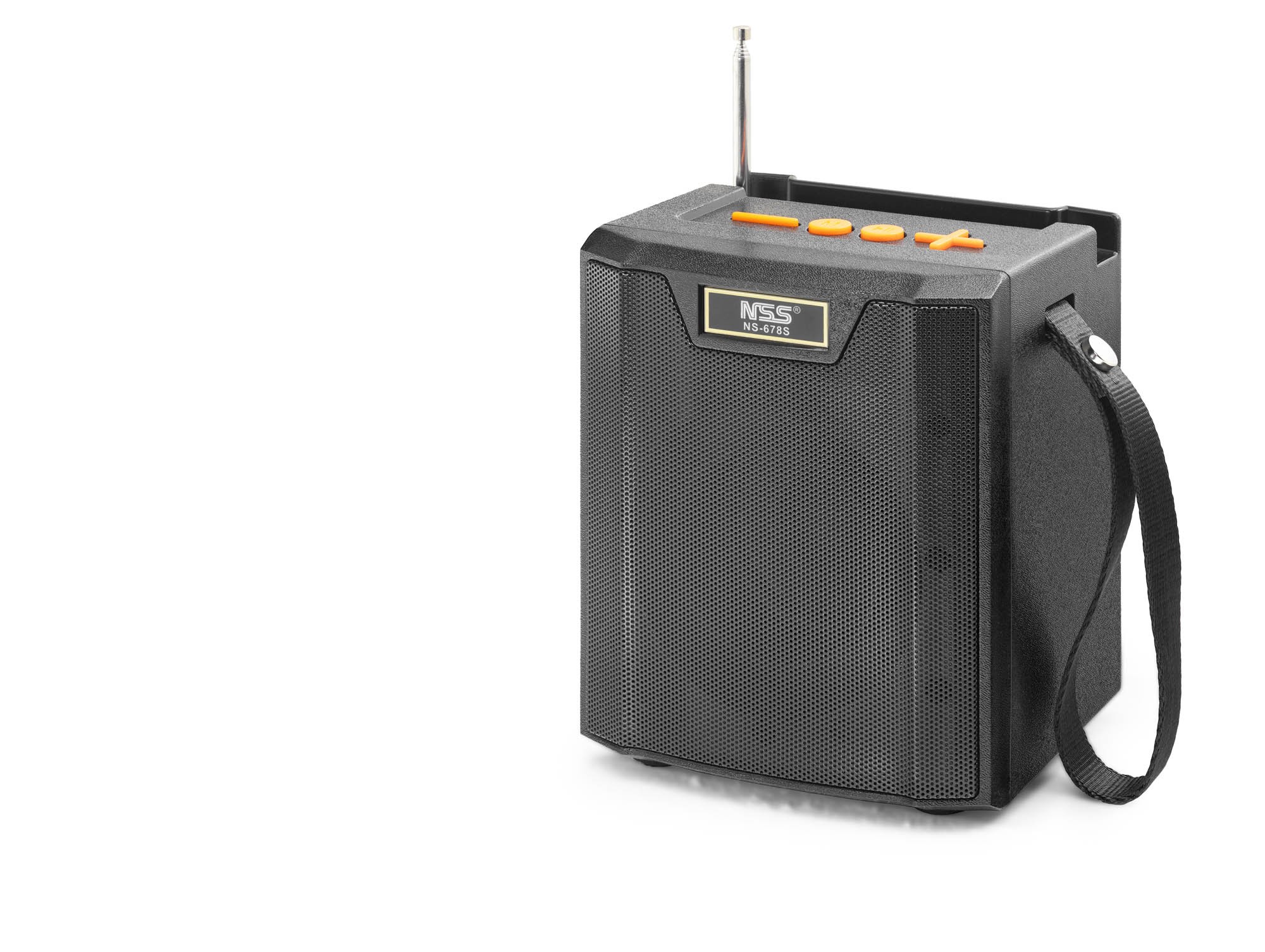 Bluetooth Fm Radyo Tws Usb Tf Aux Solar Şarjli Taşinabilir Kamp Hoparlör NS678S