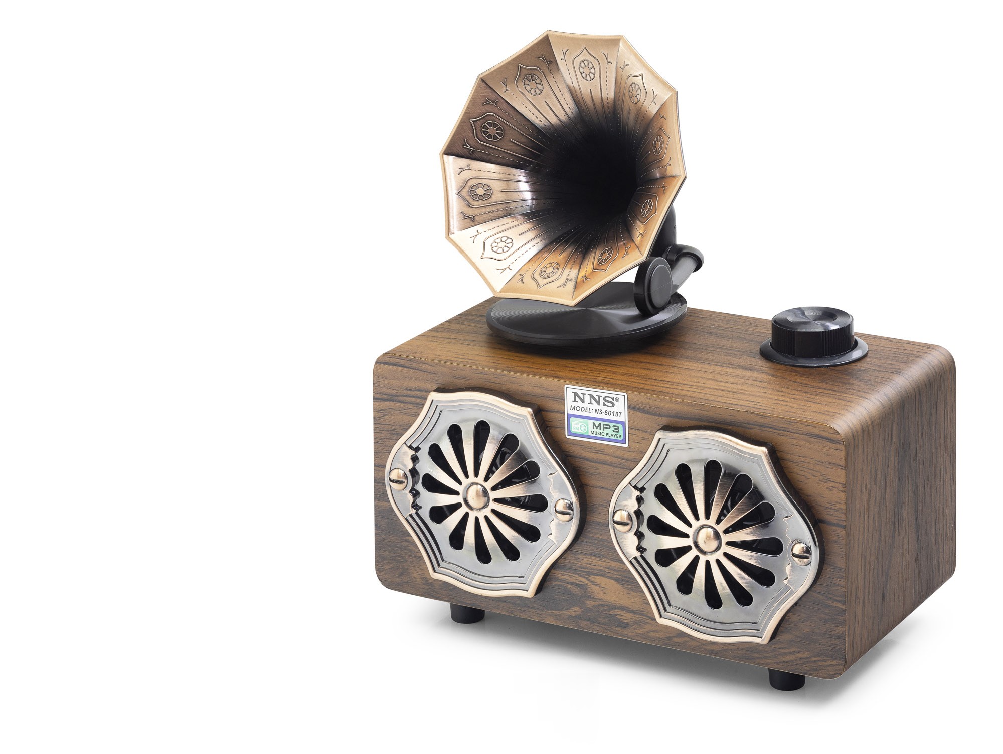 Bluetooth Nostaljik Hoparlör Fm 189 X 105 X 200 Cm NS801BT