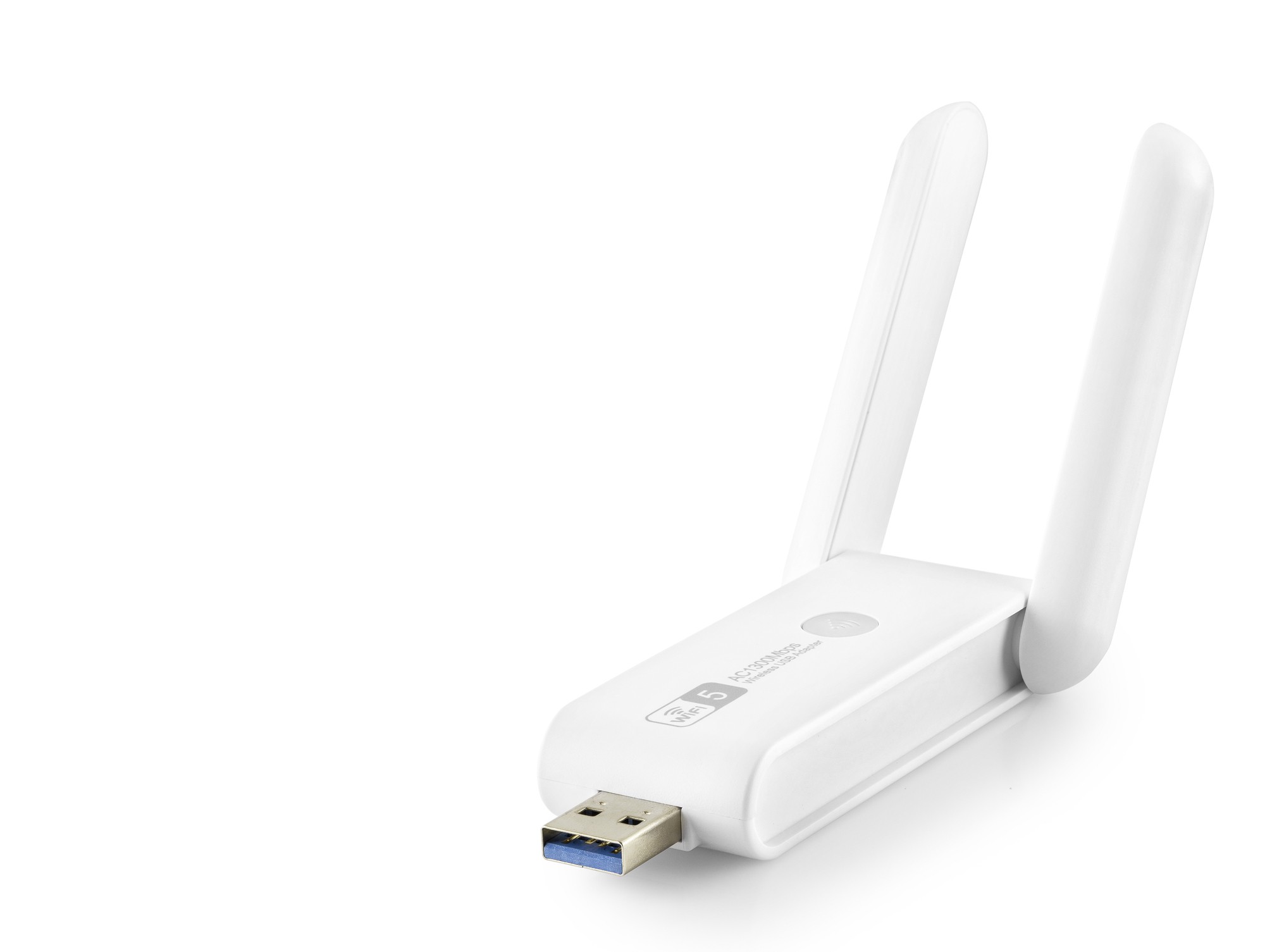 Evi̇mdeyokyok Usb Wi̇fi̇ Adaptör Ac650 Dual Band - Beyaz Uac27Db