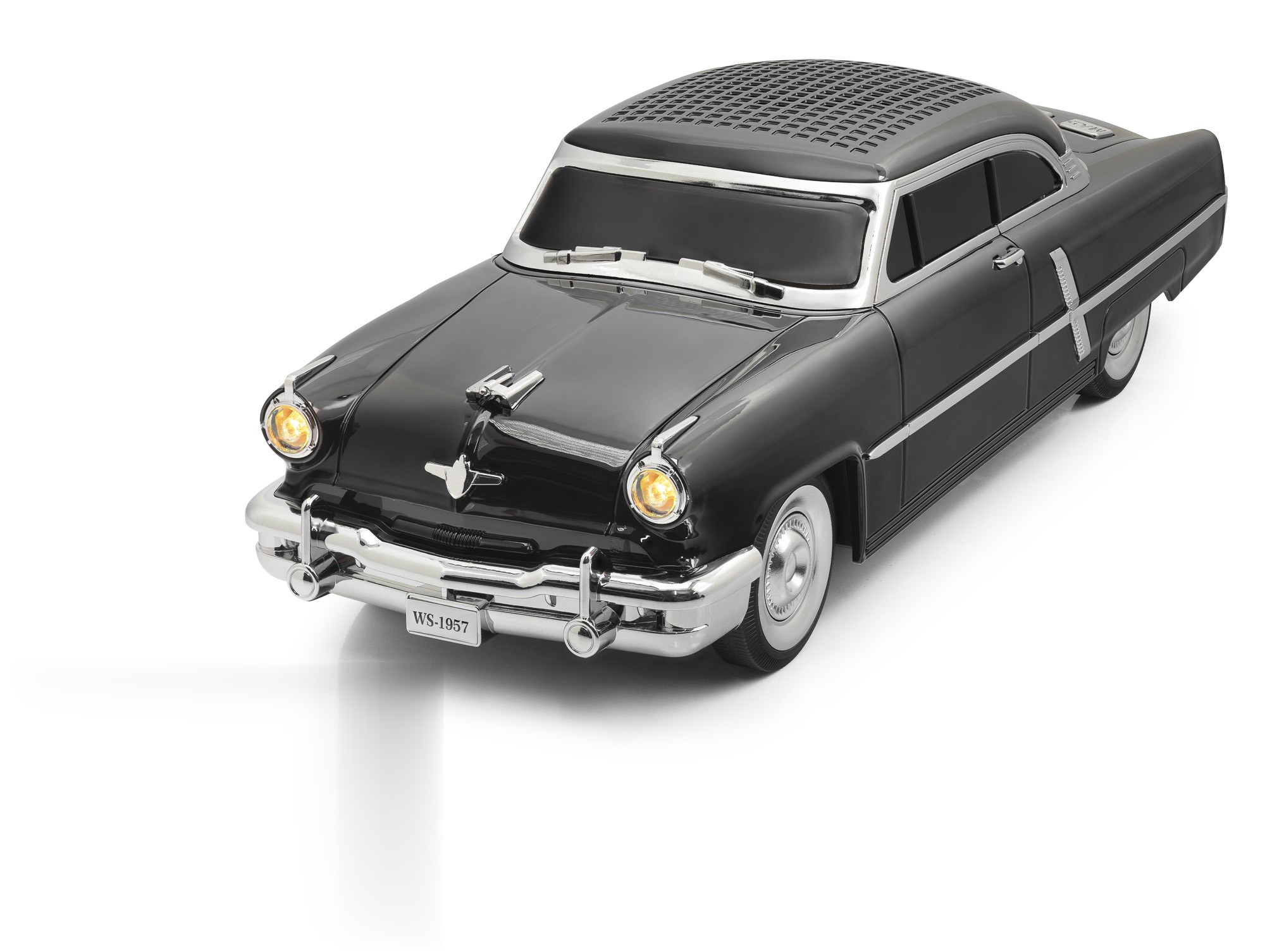 Bluetooth Hoparlör Fm Antika Araba Tasarımlı - Siyah WS1957