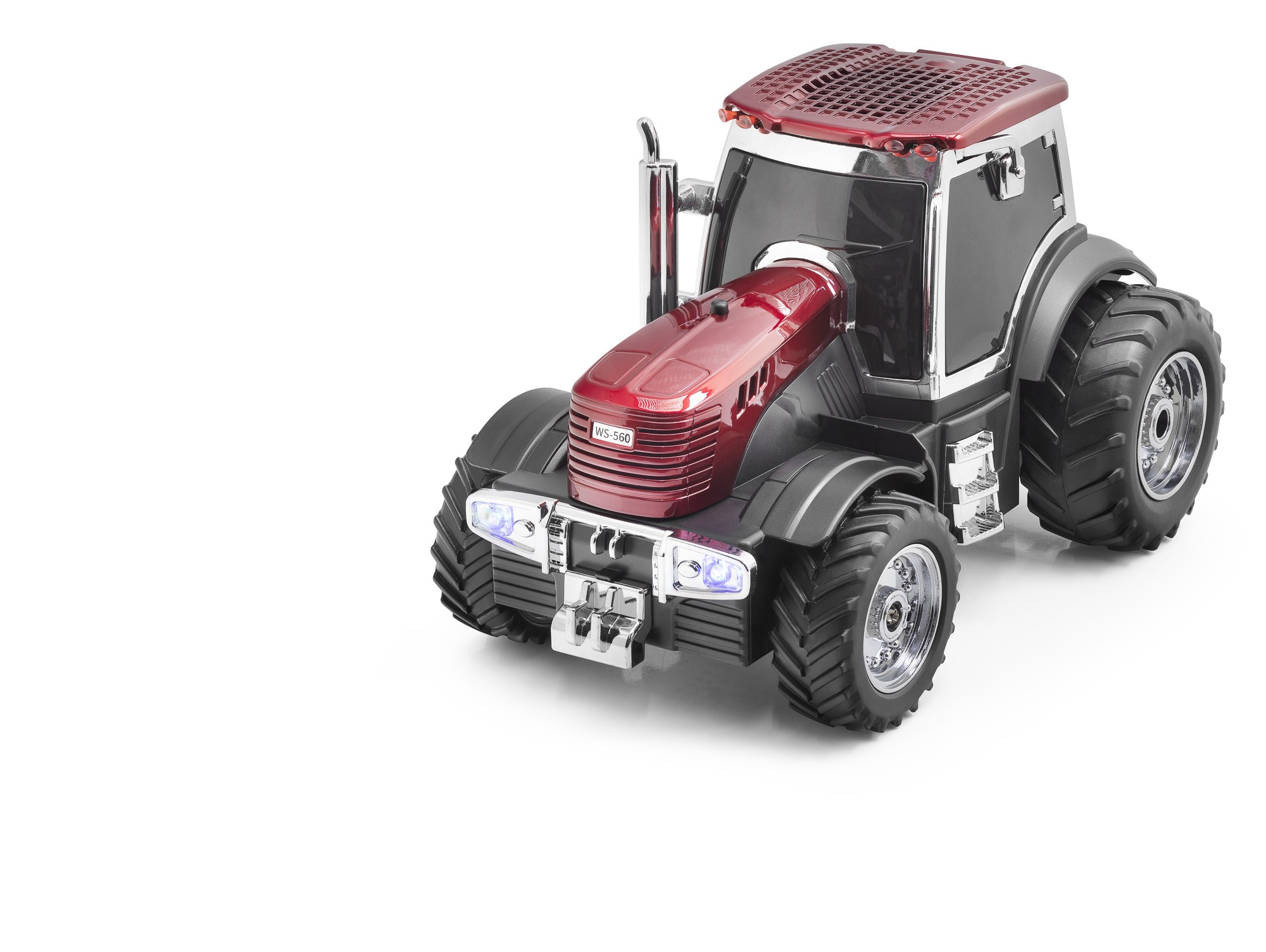 Bluetooth Hoparlör Fm Traktör Tasarımlı Kırmızı WS560