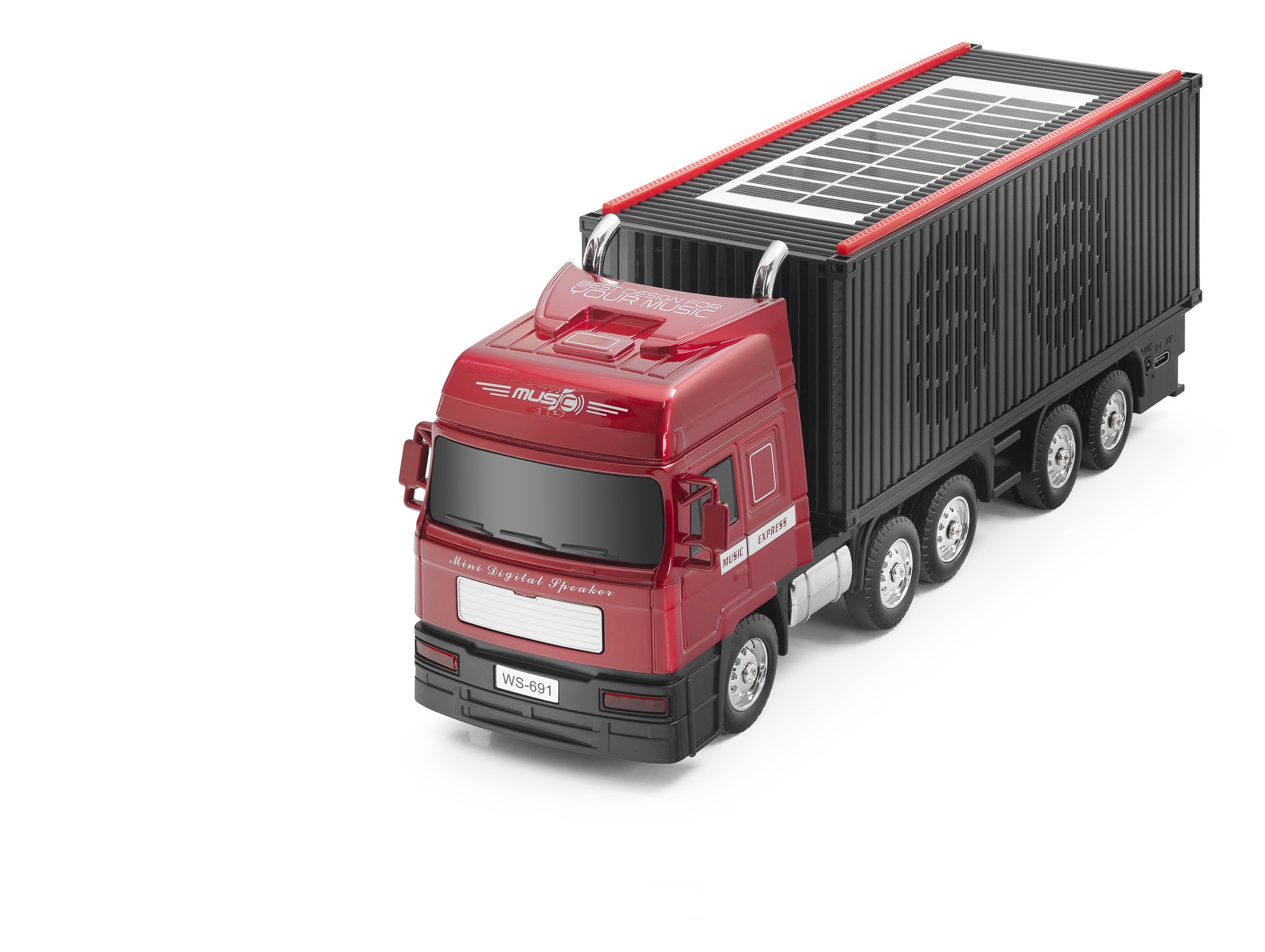 Bluetooth Hoparlör Fm Tır Tasarımlı WS691