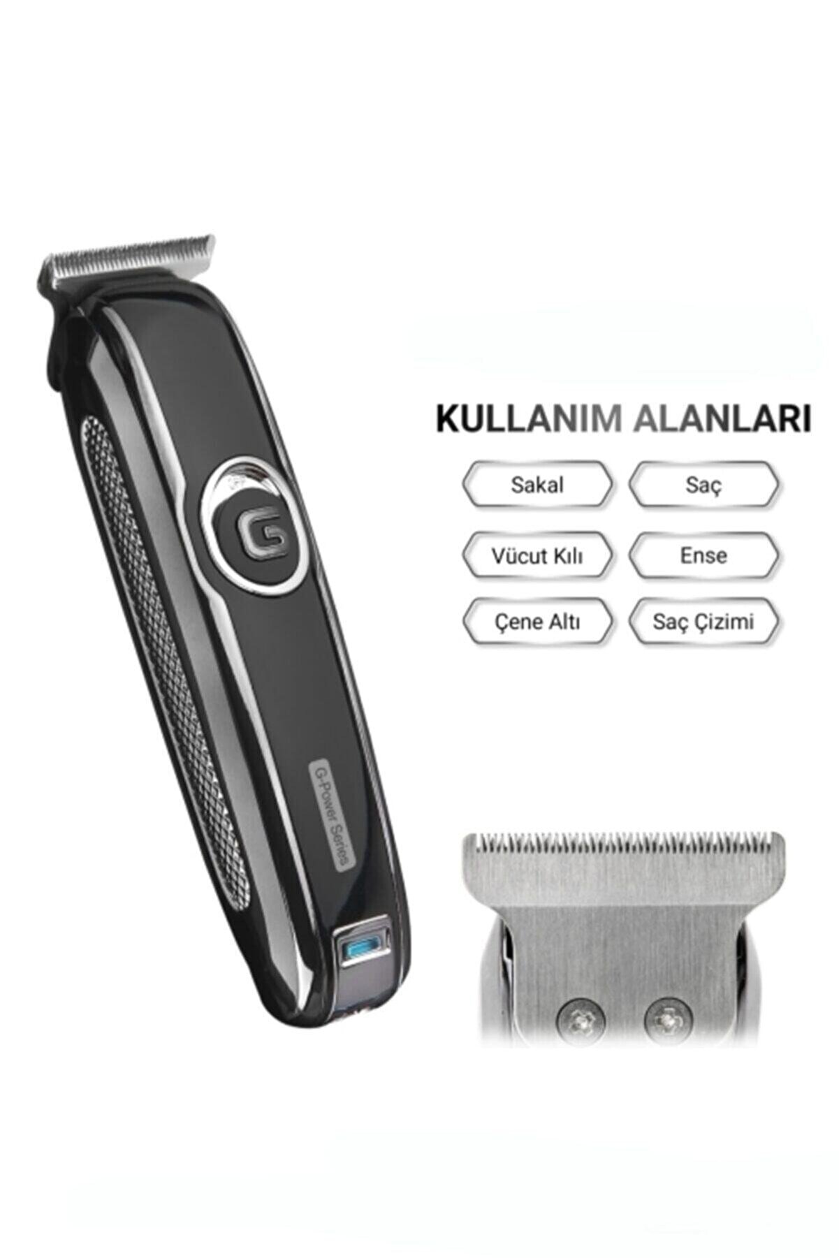 G Power Şarjlı Traş Makinesi Sakal Ense Vucüt Kılı Tıraş Makinası