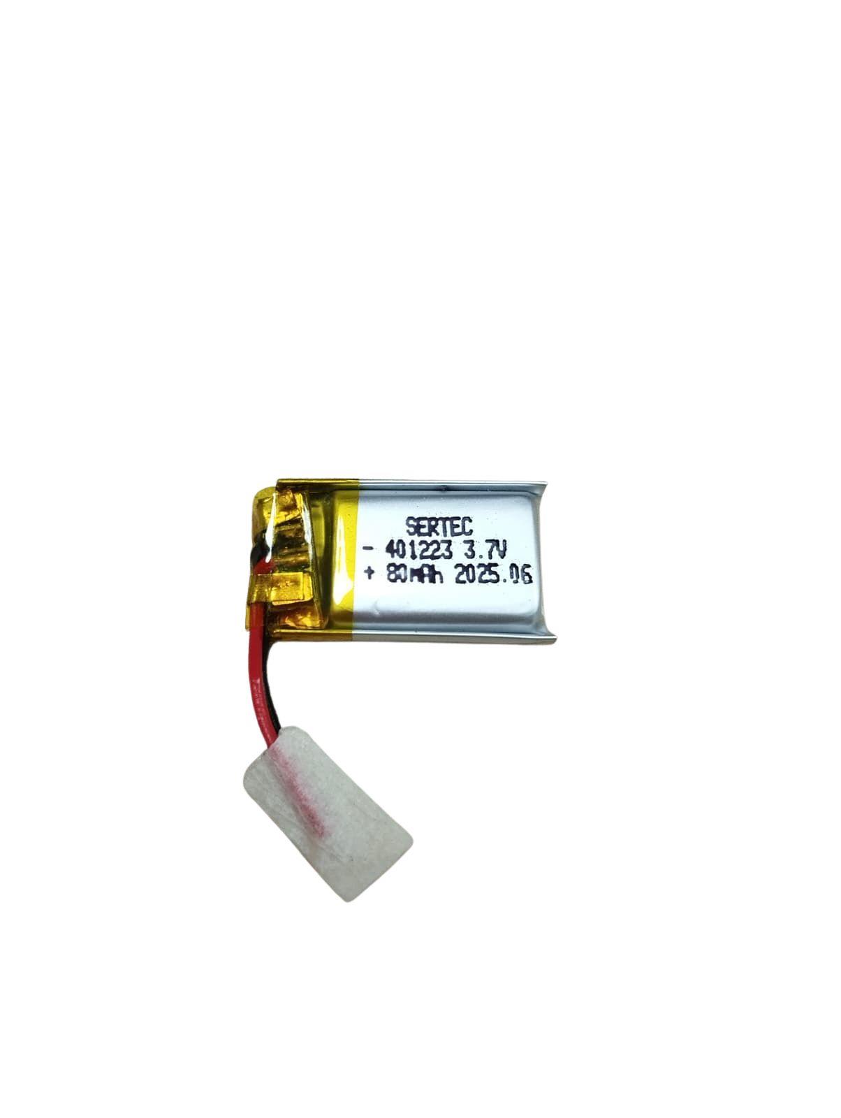 Evimdeyokyok 401223 3.7V 80 Mah Li-Polymer Pil (Devreli/1.5A)