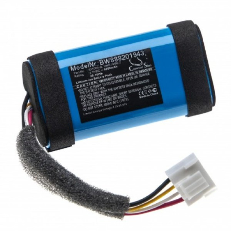Evi̇mdeyokyok Fli̇p 5 Uyumlu 3.7V 6800 Mah Soketli̇ Batarya