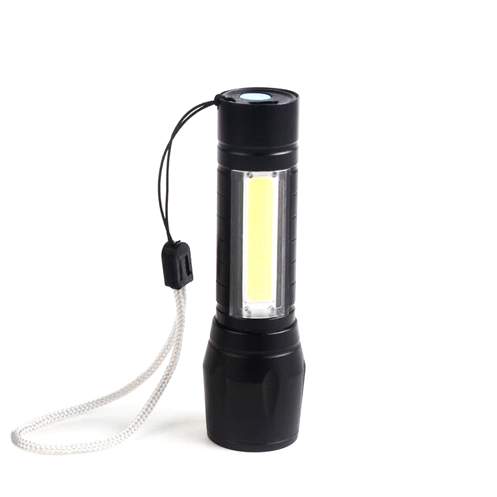 Evi̇mdeyokyok Xpe+Cob Led Mi̇ni̇ El Feneri̇ Güçlü Aydınlatma Kompakt Taşınabi̇li̇r Model Wt-030