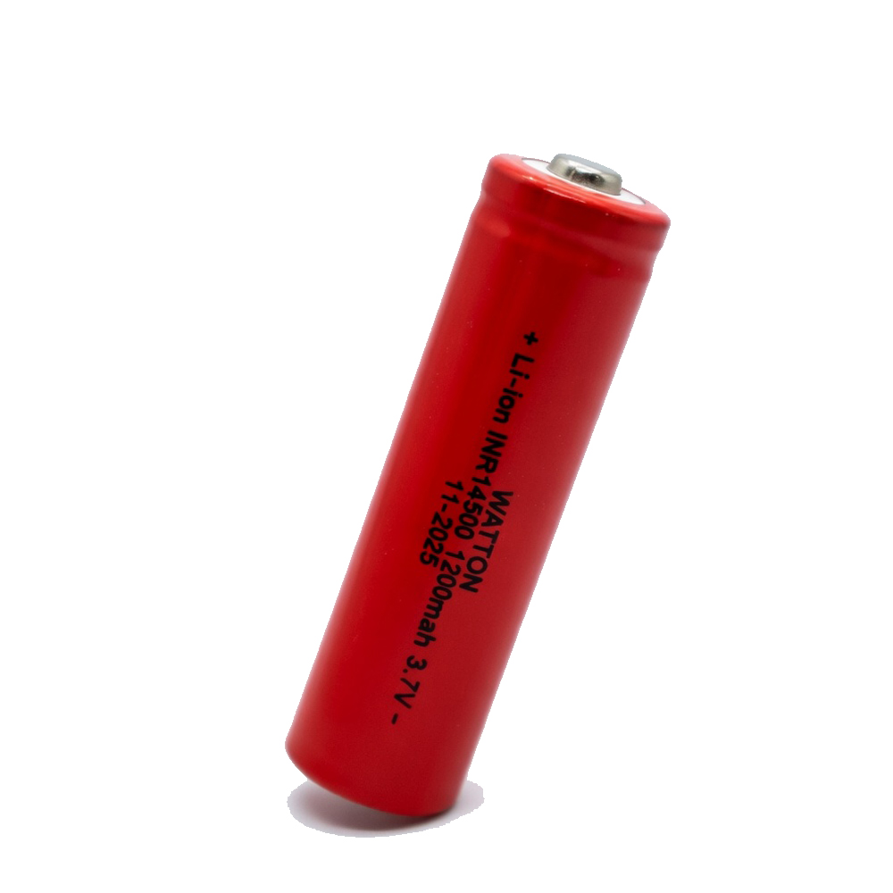 Evi̇mdeyokyok 14500 1200Mah 3.7V Li̇-İon Şarj Edi̇lebi̇li̇r Pi̇l Güçlü Performans Yüksek Kapasi̇teli̇ Wt-14500