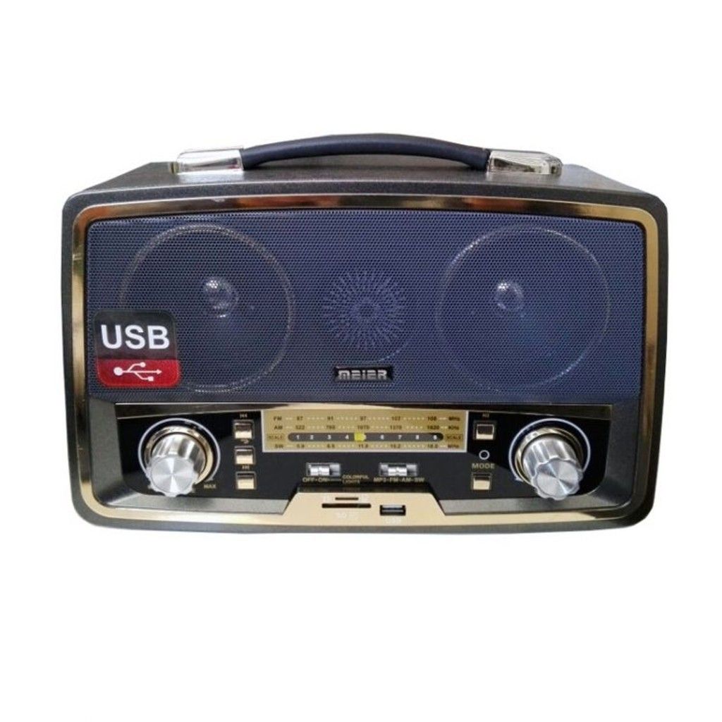 MD-1701BT USB/SD Bluetoothlu Şarjlı Büyük Radyo